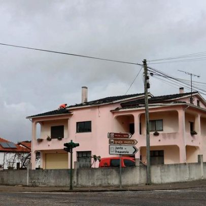Ourém: árvores caídas são cortadas e telhados remendados com lonas