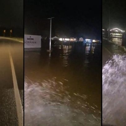 Subida do Sorraia obriga ao corte da Ponte de Santa Justa