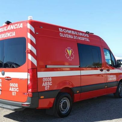 Despiste em São Gião deixa dois feridos