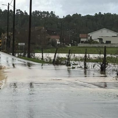 Mau tempo causa condicionamentos e encerramentos de circulação em Arganil