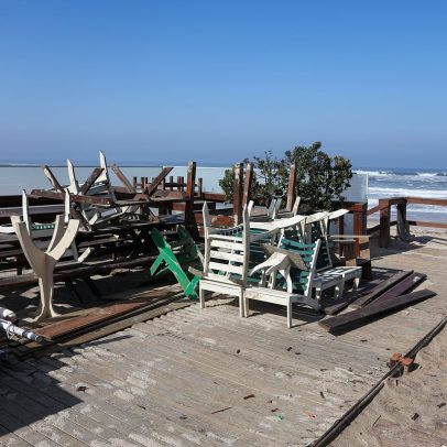 Praia da Vieira: restaurantes lutam para reabrir após tempestade