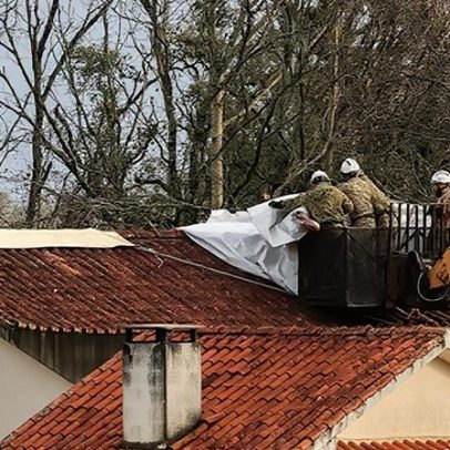 Homem morre em queda de telhado que reparava em Porto de Mós