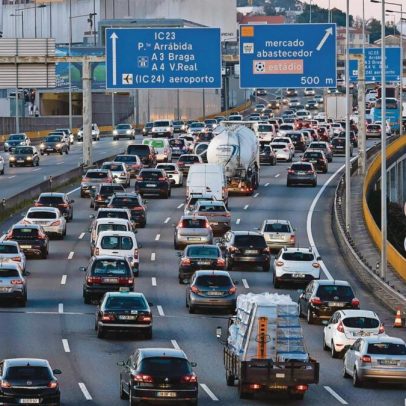 Lei isenta camiões de portagens na A41 entra em vigor na quarta-feira