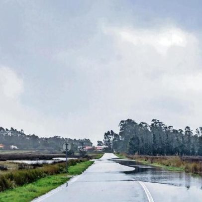 Ponte cortada, obras e marés vivas isolam Gafanha da Boavista