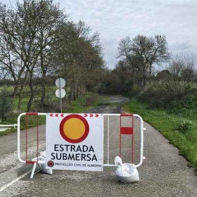 Almeirim em alerta com subida do Tejo e forte precipitação