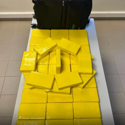 Mulheres viajam para Lisboa com 41 quilos de cocaína na bagagem