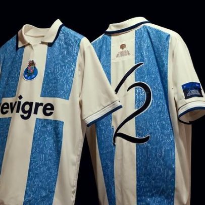 Camisola do F. C. Porto homenageia Pinto da Costa