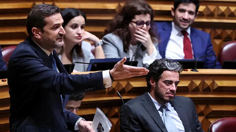 O líder parlamentar do PSD, Hugo Soares