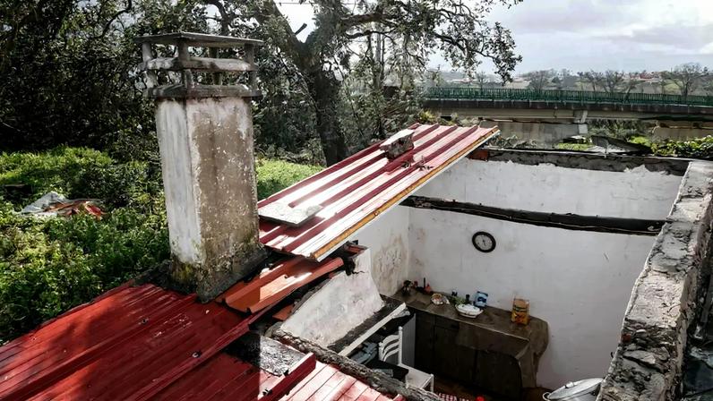 Leiria foi dos distritos mais afetados pela depressão Kristin