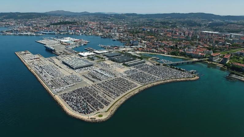 Porto de Bouzas, em Vigo