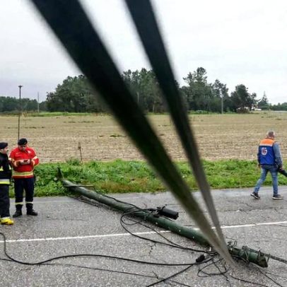 174 estradas continuam encerradas devido ao mau tempo, muitas em Coimbra