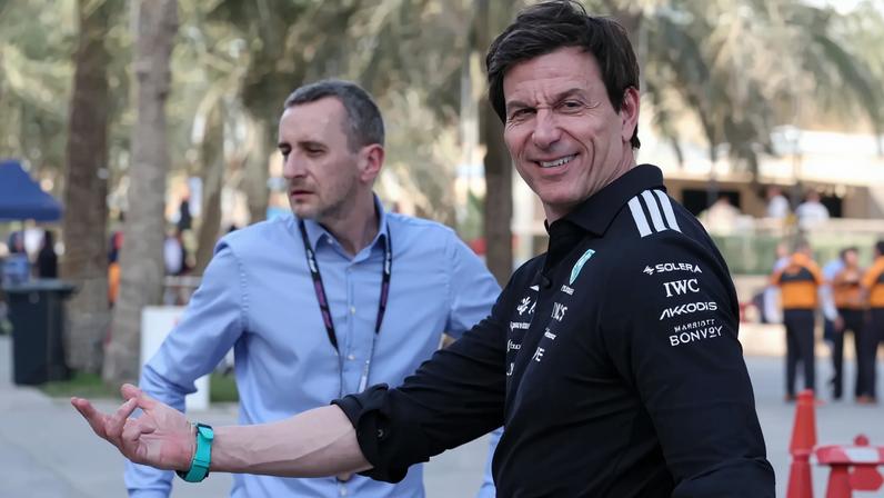 O chefe da equipa Mercedes de Fórmula 1, Toto Wolff