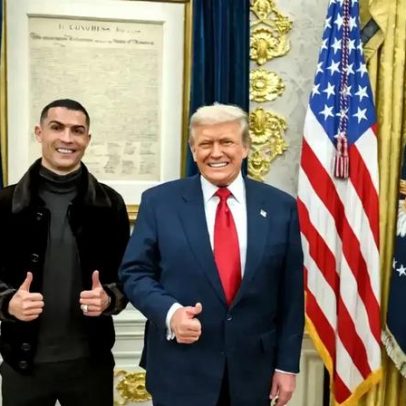 Trump envia mensagem a Ronaldo: precisamos de ti nos EUA
