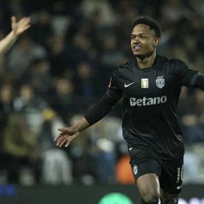 Sporting vence em Moreira de Cónegos e segue na perseguição ao Porto