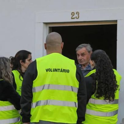 Ajuda porta-a-porta em Leiria após os danos; não foram apenas os telhados