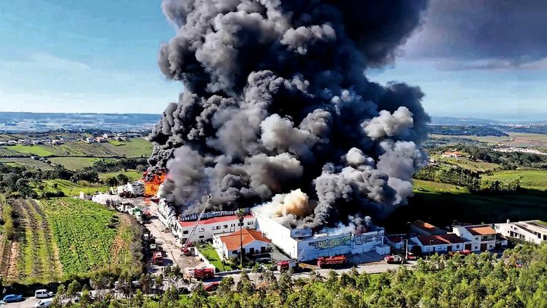 Incêndios começaram na tarde de segunda-feira com queimadas