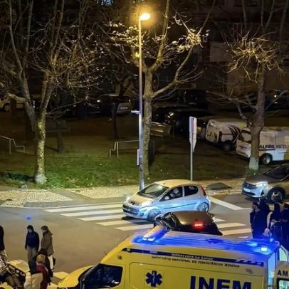 Mulher atropelada numa passadeira em Braga