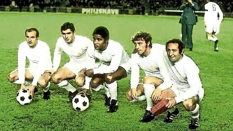 Jogo de homenagem a Gento, disputado em 1972
