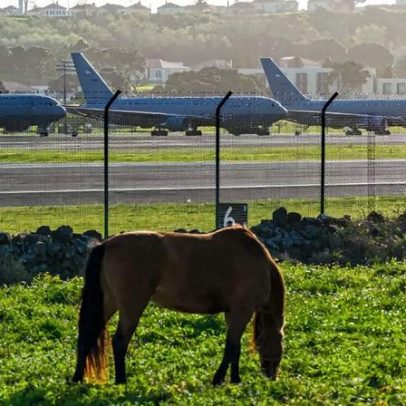 Quinze aviões reabastecedores dos EUA permanecem na Base das Lajes