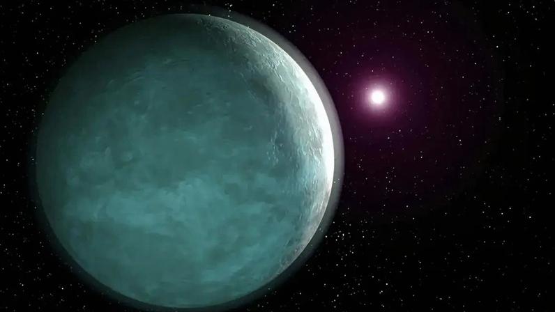 Ilustração de como seria a superterra HD176986 d