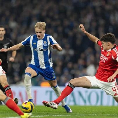 Benfica recebe o Porto no Clássico de 8 de março