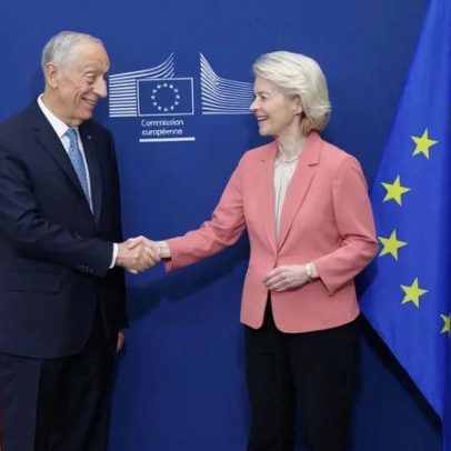 Von der Leyen agradece a Marcelo pela liderança em dez anos conturbados