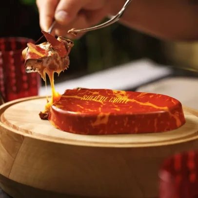 Bife de chocolate para dois na Sala de Corte, Lisboa