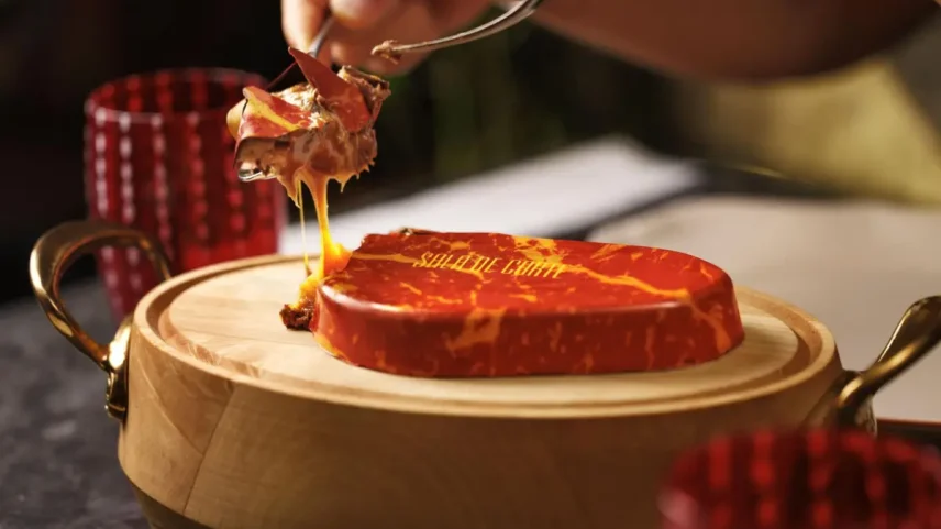 O "Chocolate Beef" foi criado pelo chef pasteleiro Claiton Ferreira.