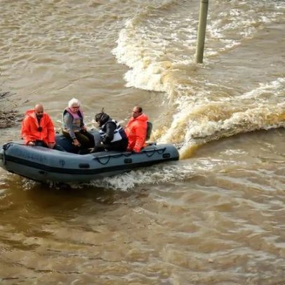 Chuva alivia em Alcácer do Sal, mas a cheia já desalojou 179 pessoas