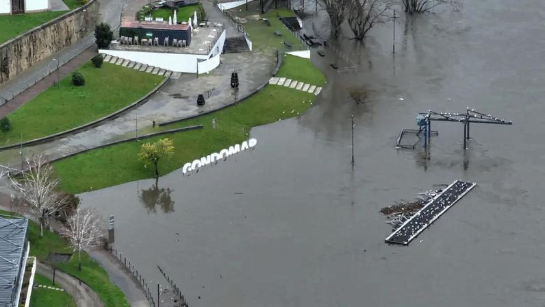 Várias infraestruturas desportivas ficaram danificadas com o mau tempo