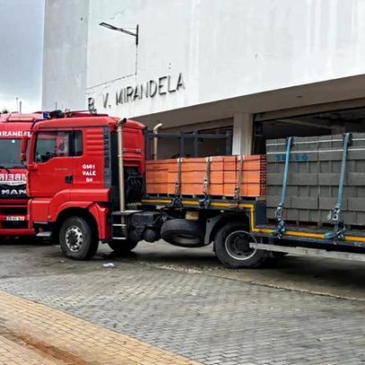 Operação Mirandela ajuda angaria 80 toneladas para Ourém