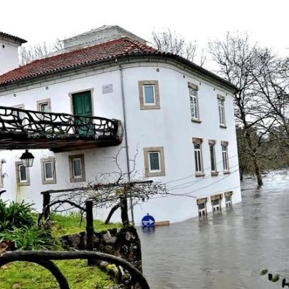 Subida do Minho obriga a evacuar oito famílias de acampamento em Valença