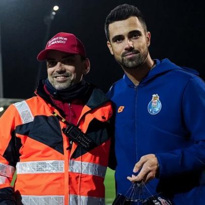 FC Porto doa camisolas a bombeiros de Rio Maior após tempestade