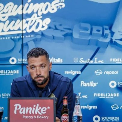 Farioli diante do clássico com o Sporting: onde queríamos estar