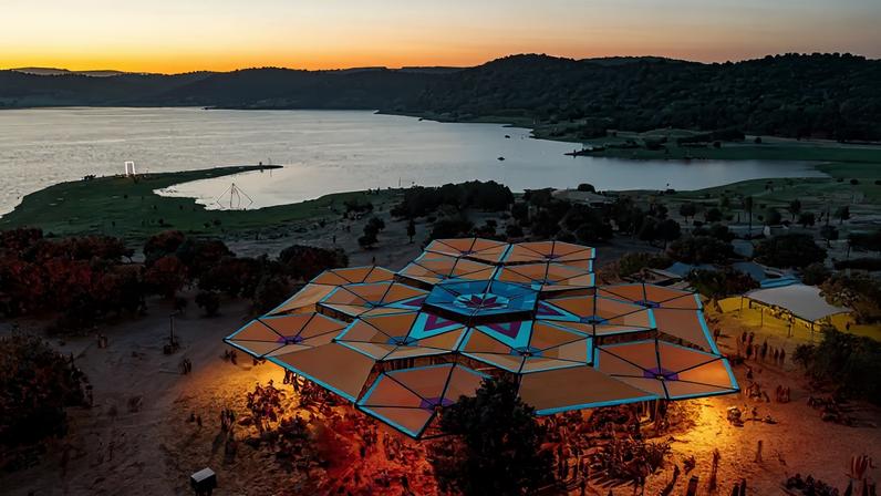 O Boom Festival ocorre numa herdade de Idanha-a-Nova