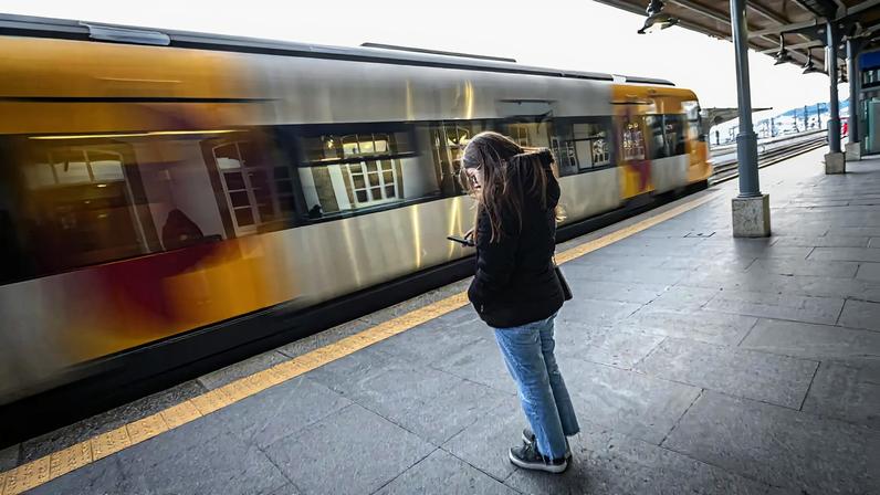 Estação de Campanhã, no Porto