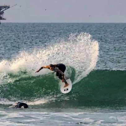 Francisca Veselko classifica-se para a elite mundial do surf com orgulho
