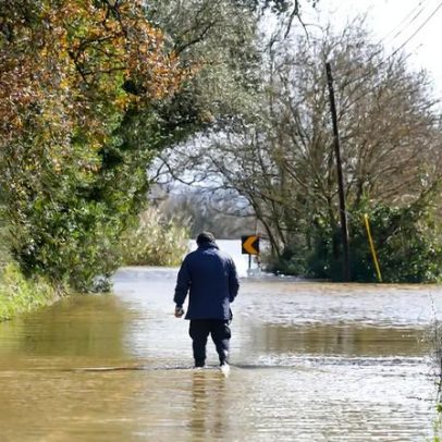 Estradas cortadas em Aveiro duplicaram com o mau tempo