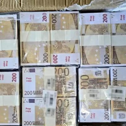 Dinheiro falso enviado da China por correio: 1,2 mil milhões de euros apreendidos