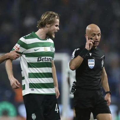 Tempo útil do F. C. Porto-Sporting foi o mais baixo desta época
