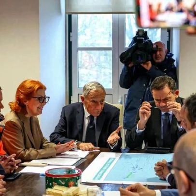 Marcelo promete medidas para mitigar efeitos da subida das águas do Mondego
