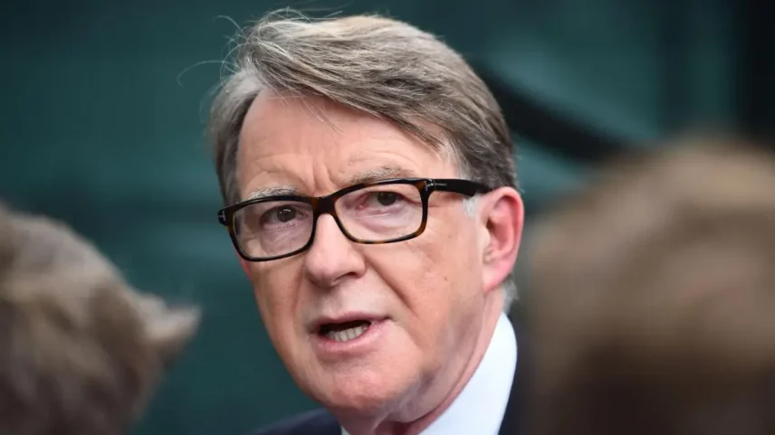 Imagem de contexto do artigo Peter Mandelson, ex-embaixador britânico nos EUA, detido no caso Epstein