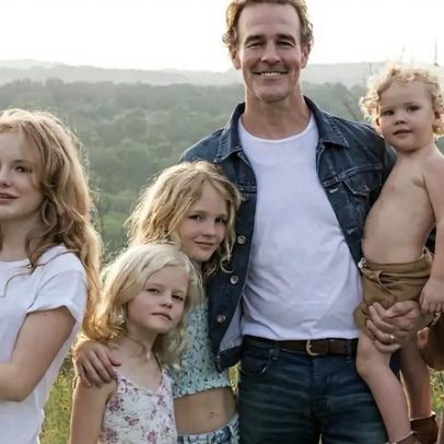 Amigos criam fundo solidário para mulher e seis filhos de James Van Der Beek