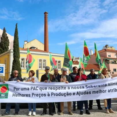 Agricultores protestam contra acordo UE-Mercosul em frente ao Parlamento