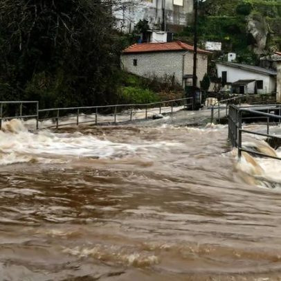 Depressão Oriana provoca chuva intensa, ventos fortes e risco de cheias