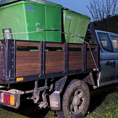 GNR identifica homem por furto de contentores de lixo na fronteira