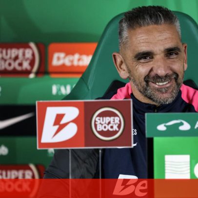 Rui Borges em direto antevê jogo com o Moreirense