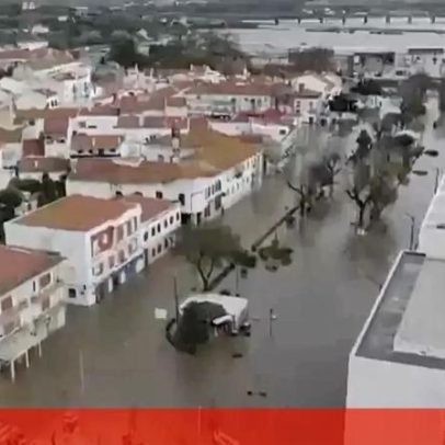 Mau tempo em Montenegro: alerta de cheias e apelo para seguir avisos oficiais