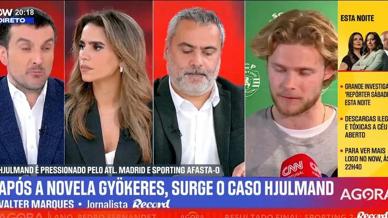 «Havia um pacto mas Hjulmand não está incomodado se tiver de roer a corda com o Sporting»