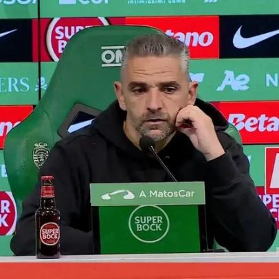 Rui Borges reage à ausência de Hjulmand no jogo com o Nacional